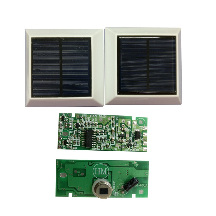 LED太阳能草坪灯线路板 人体感应PCBA控制板