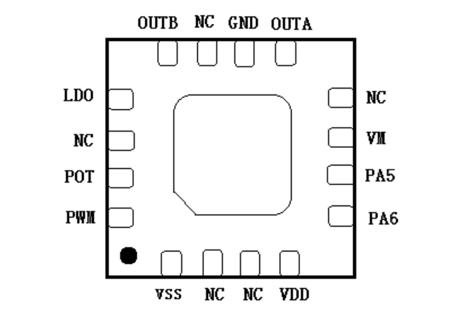 KC9708伺服马达控制芯片/控制器