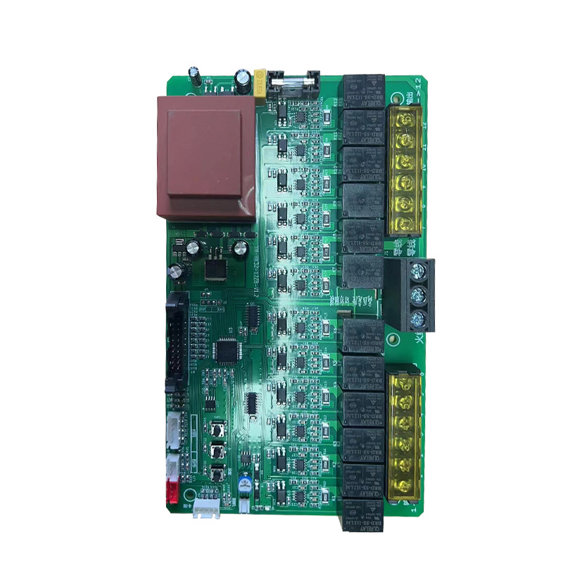 电瓶车12路充电桩PCBA电路板方案开发刷卡扫码控制板带后台小程序
